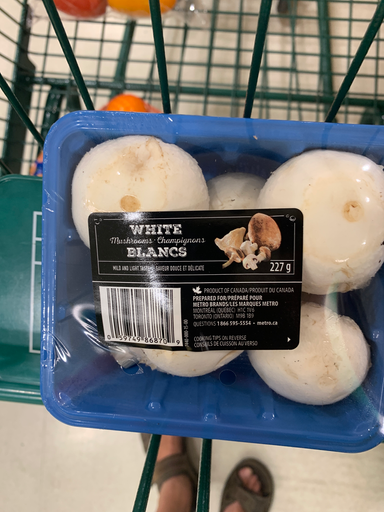 Metro White Mushrooms