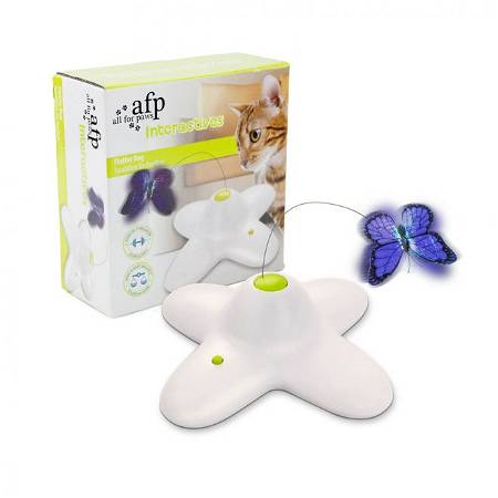 AFP Interactive Butterfly Pet Toy
