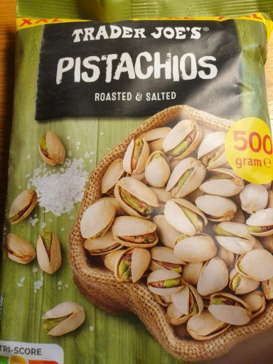 Trader Joe's Pistachios, Dry Roasted and Salted