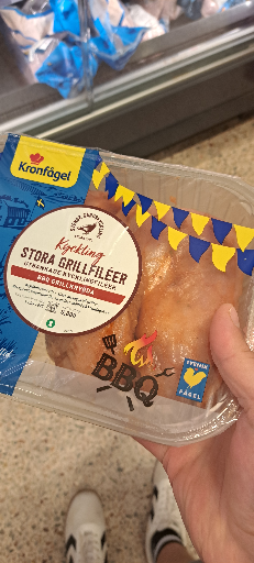 Kronfågel Stora Grillfiléer BBQ