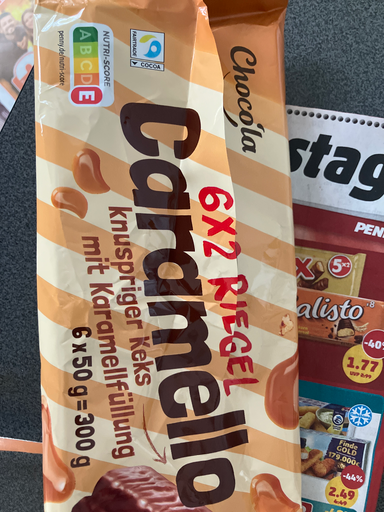 Dovgan Oreschki mit Karamell-Cremefüllung