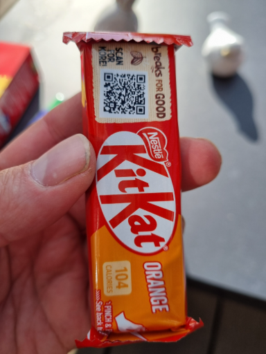 KitKat 2 Finger Orange Chocolate