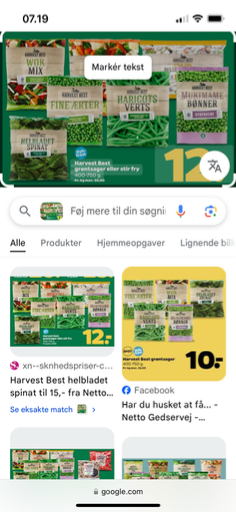 Harvest Food Group Frozen Vegetables