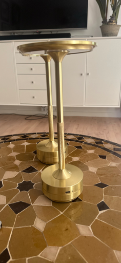 By Rydéns Golden Table Lamp
