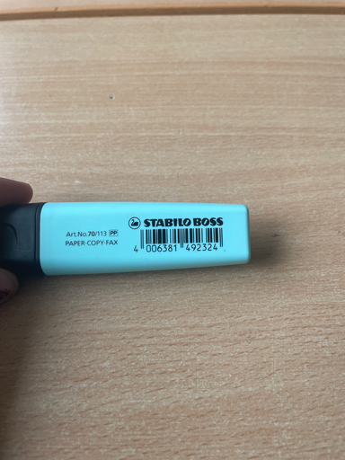 Stabilo Boss highlighter