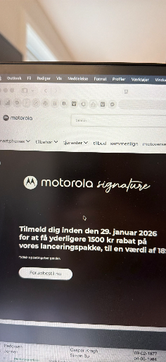 Motorola Signature smartphone