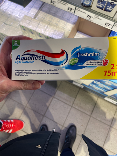 Aquafresh Triple Protection Freshmint
