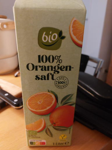 Rewe Bio Orangensaft, 100% Direktsaft