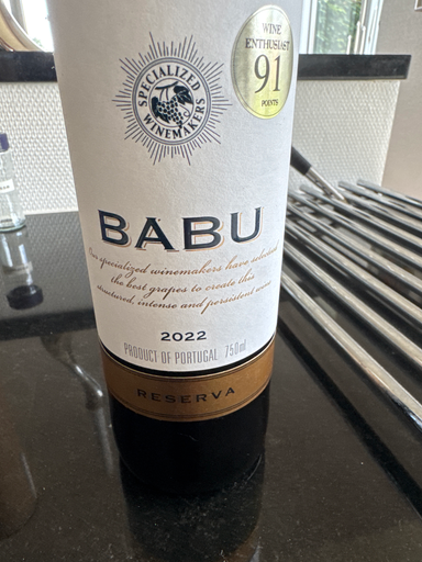 Babu's Vineyard The Rector's Red 2021