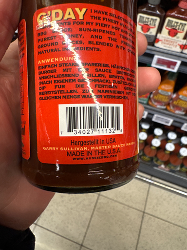 The Original Australian BBQ Sauce 355ml