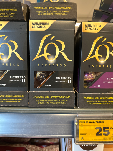 L'OR Espresso Ristretto capsules