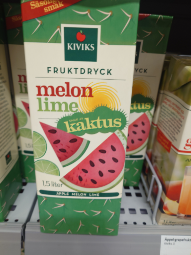 Kiviks Fruktdryck Melon Lime