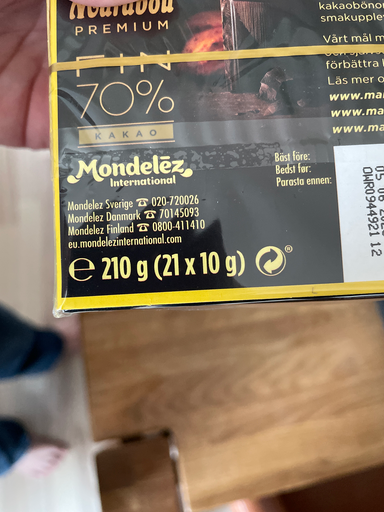 Marabou Premium 70% Kakao