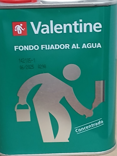 Valentine Fondo Fijador al Agua pintura