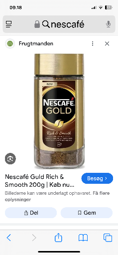 Nescafé Gold Rich & Smooth Instant Coffee 200g