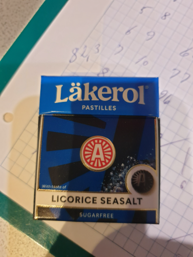 Läkerol Licorice Seasalt pastilles