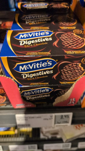 McVitie's Digestives Dark Chocolate