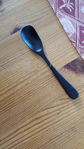 Crate & Barrel Black Nylon Spoon