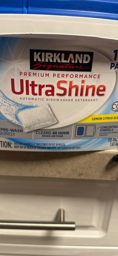 Kirkland Signature UltraShine Automatic Dishwasher Detergent