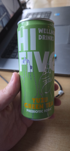 Hi-Five Yuzu Green Tea Prebiotic Soda