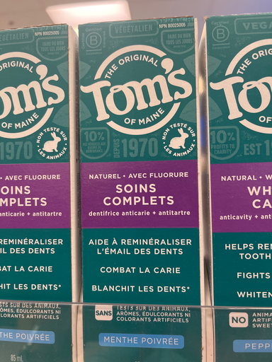 Tom's of Maine Natural Toothpaste