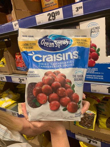Ocean Spray Craisins Dried Cranberries