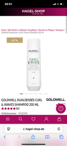 Goldwell Dualsenses Curls & Waves Shampoo 250 ml