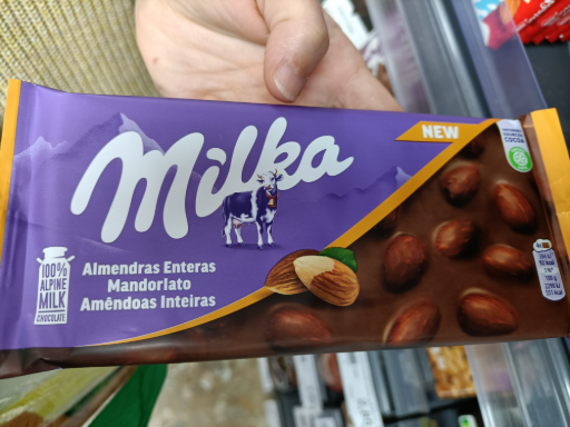 Milka Chocolate with Whole Almonds