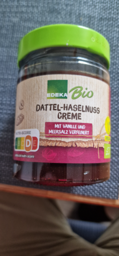 EDEKA Bio Dattel-Haselnuss Creme