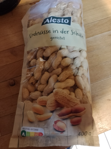 Alesto Erdnüsse in der Schale geröstet