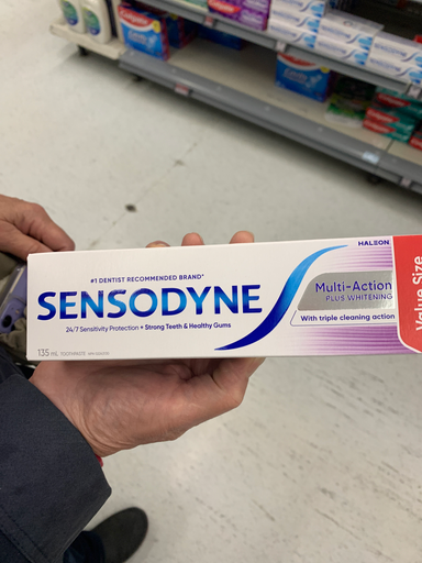 Sensodyne Multi-Action Plus Whitening Toothpaste