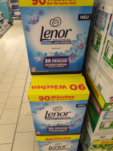 Lenor Waschmittel Schnell Auflösend