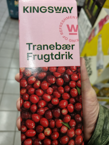 Kingsway Tranebær Frugtdrik