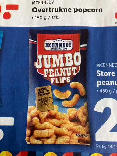 McKennedy Jumbo Peanut Flips