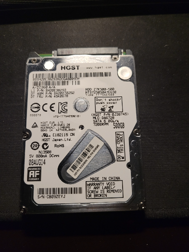 HGST Travelstar Z7K500-500