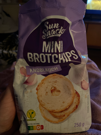 Mini Brotchips Knoblauch