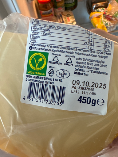 EDEKA Bio Baby Food in Glass Jars (Fruit)
