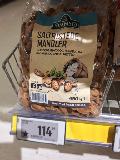 Svansø Saltede Mandler