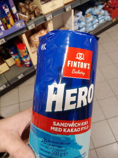 Hero Sandwich Kiks med Kakao Fyld