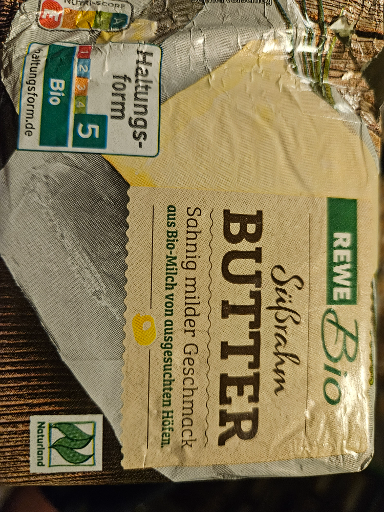 REWE Bio Süßrahmbutter