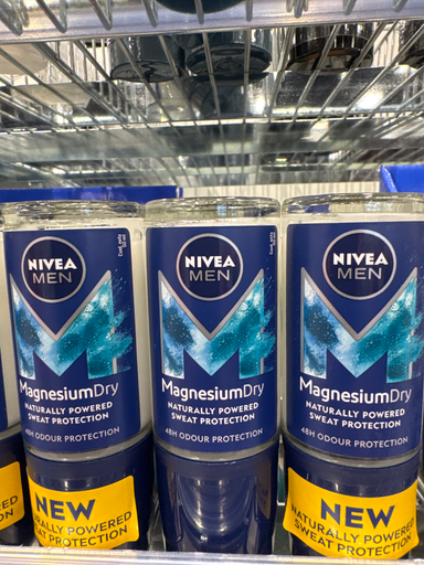 NIVEA MEN MagnesiumDry Roll-On Deodorant 50ml