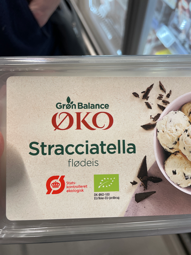 Stracciatella flødeis