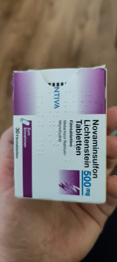 Novaminsulfon Lichtenstein 500 mg Tabletten