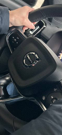 Volvo steering wheel