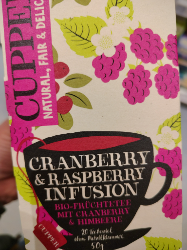 CUPPER Cranberry & Raspberry Infusion