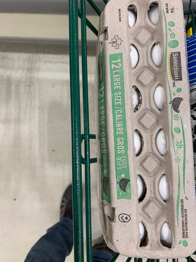 Clearly by Best Choice Cage Free Large White Eggs 12 Count