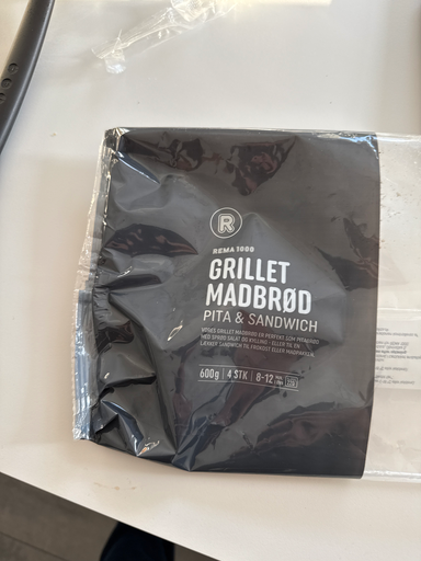 Grillet Madbrød Pita & Sandwich