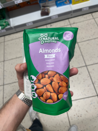 Natural Happiness Raw Almonds