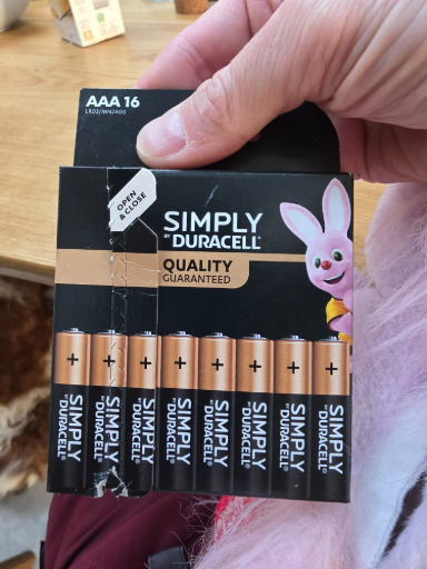 Duracell Simply AAA Alkaline Batteries
