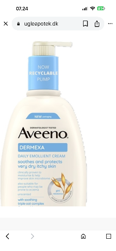 Aveeno Dermexa Daily Emollient Cream
